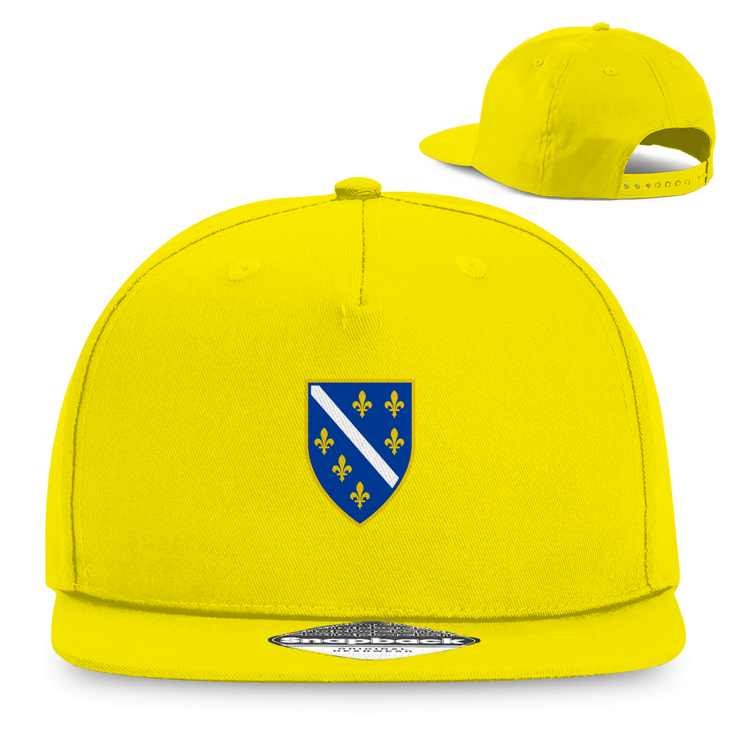 Snapback Rapper Cap Wappen von Bosnien