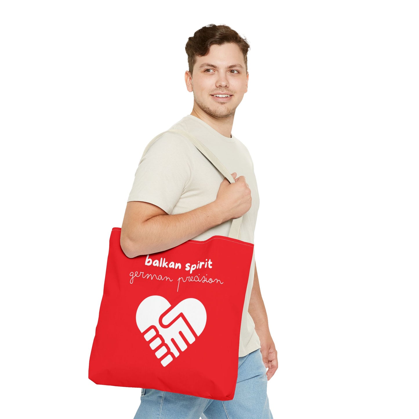 Unisex-Tragetasche mit Balkan-Motiv