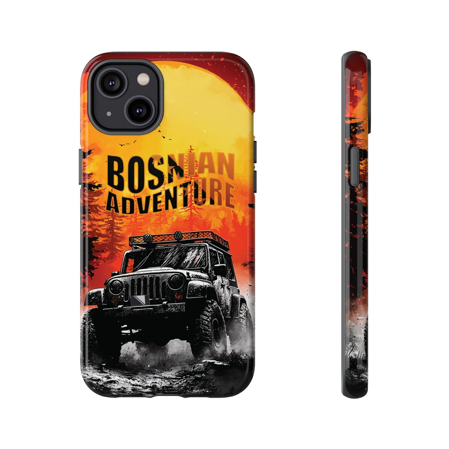 Bosnische Robuste Abenteuer-Hülle für das iPhone 16 & Samsung Galaxy Ultra