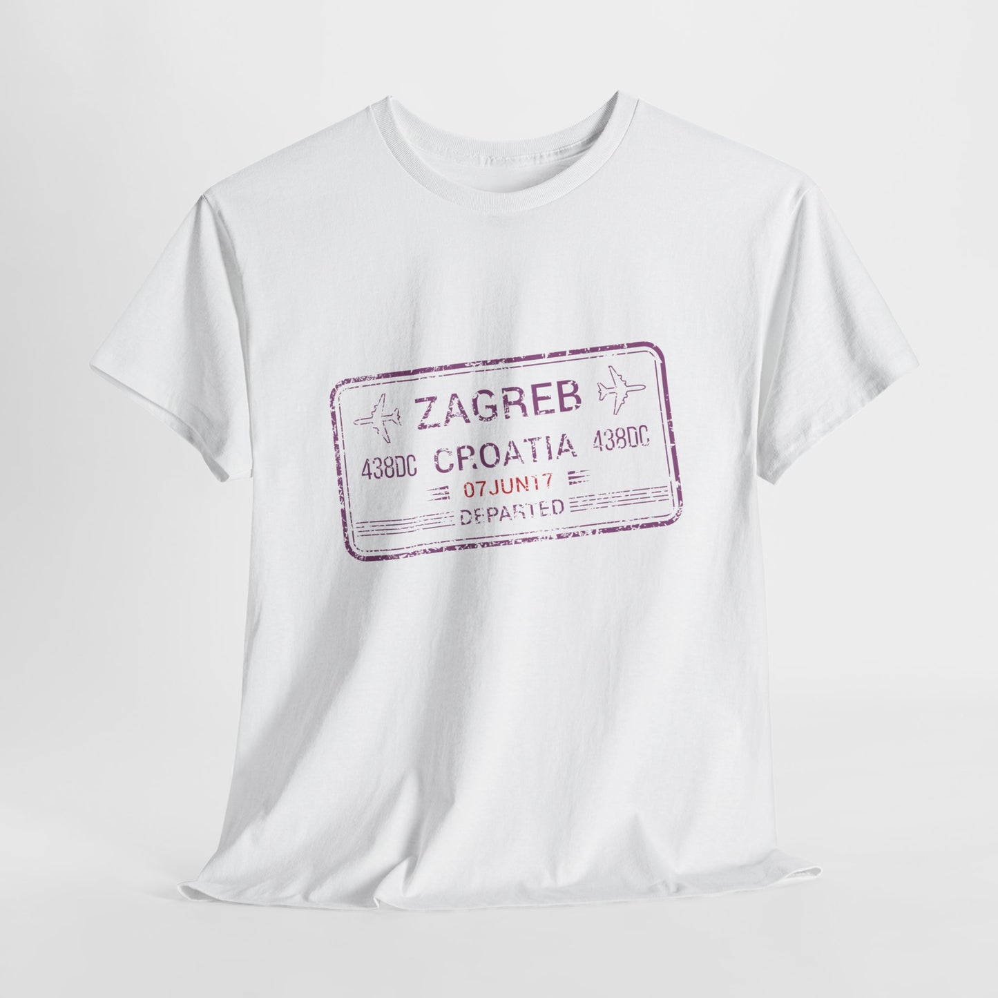 Zagreb T-Shirt aus 100 % Baumwolle
