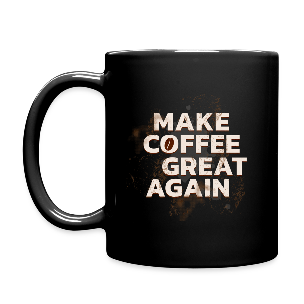 Toller Kaffee Tasse einfarbig - Schwarz