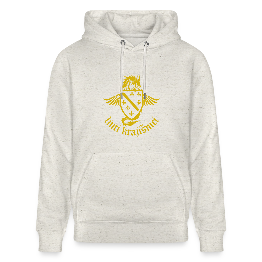 Luti krajisnici BIO-Kapuzenpullover - Beige meliert