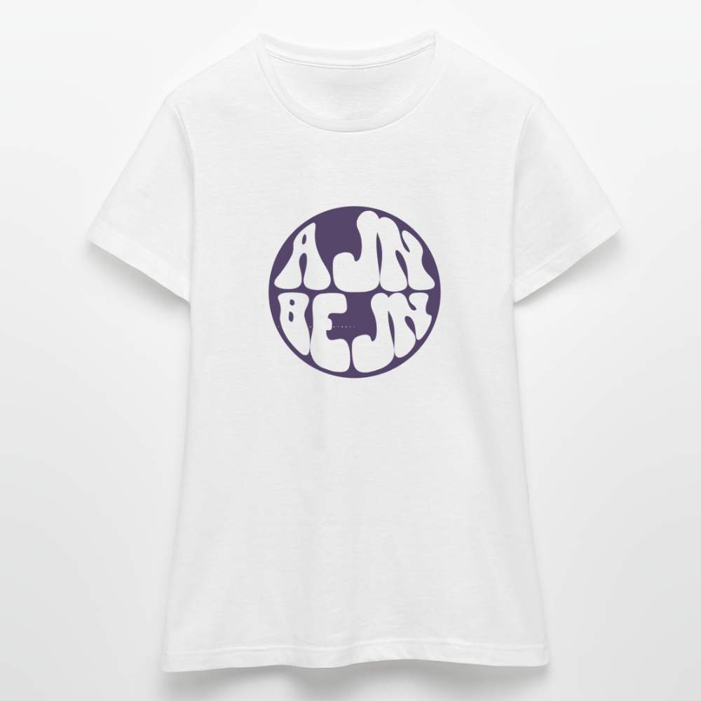 Ajn-Bejn Frauen T-Shirt - Weiß