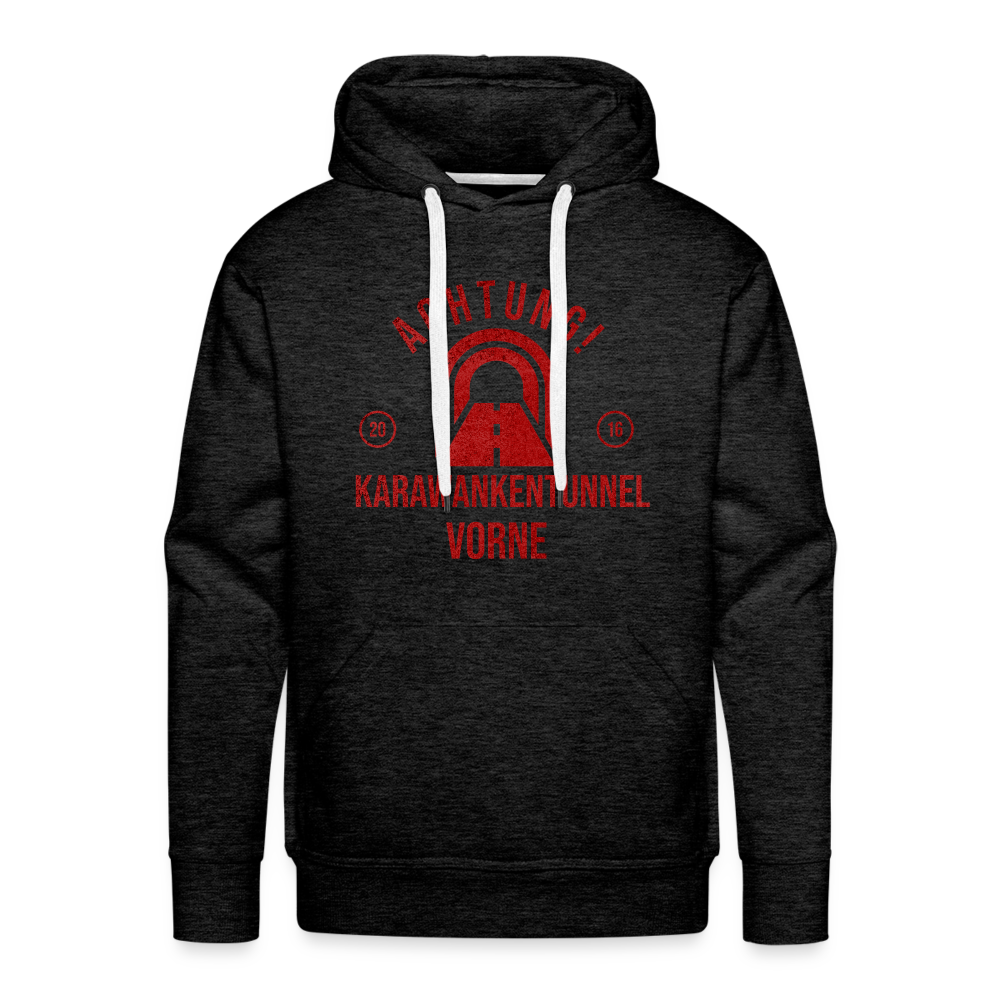 Karawankentunnel Männer Premium Hoodie - Anthrazit