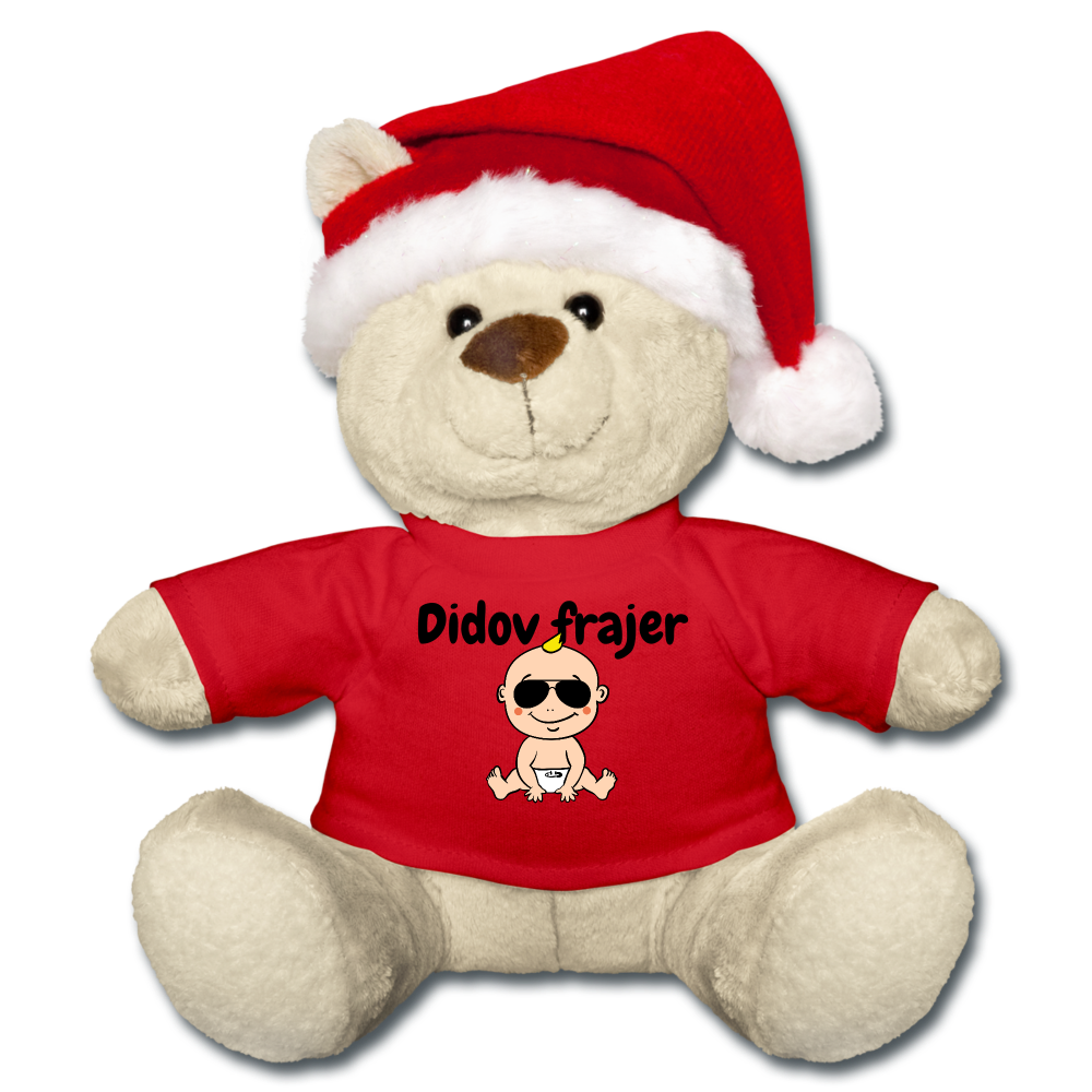 Teddybär personalisiertes Kinderspielzeug - Rot