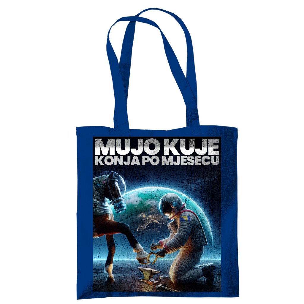 Tragetasche (Tote Bag) Mujo kuje konja po mjesecu