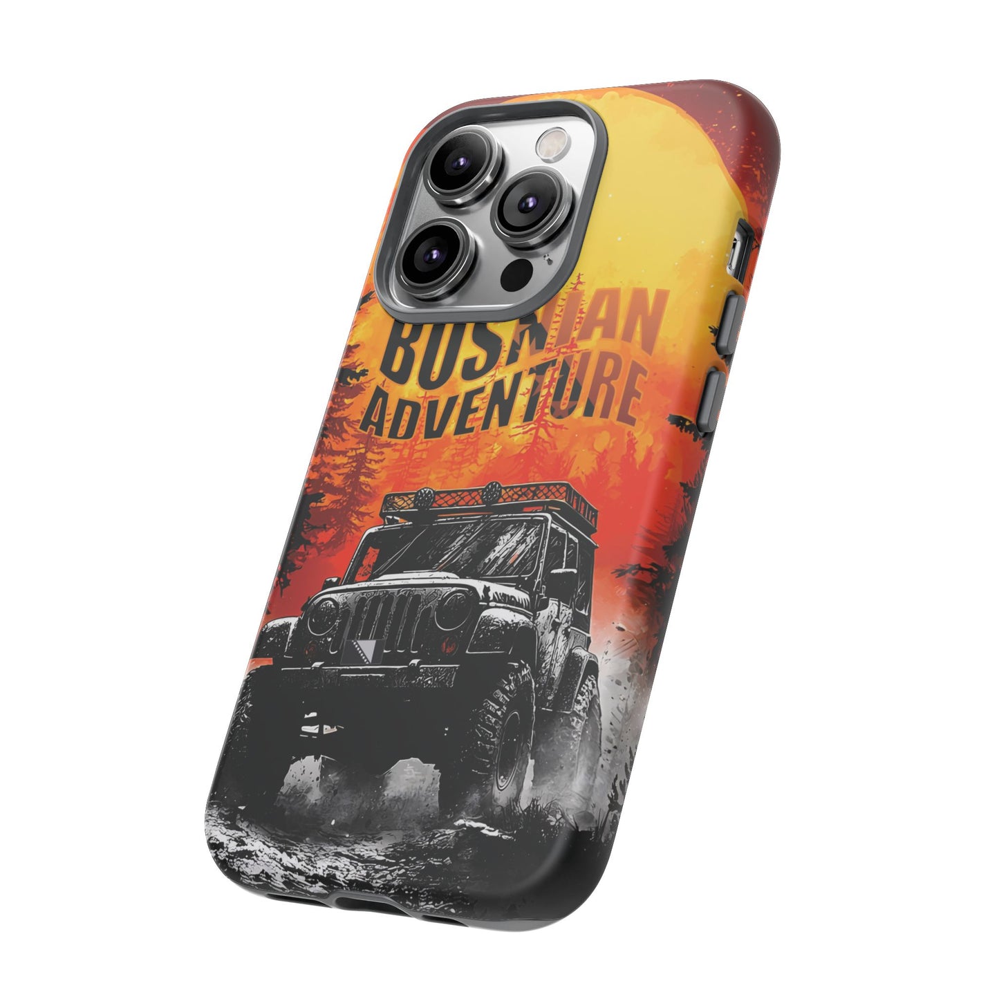 Bosnische Robuste Abenteuer-Hülle für das iPhone 16 & Samsung Galaxy Ultra
