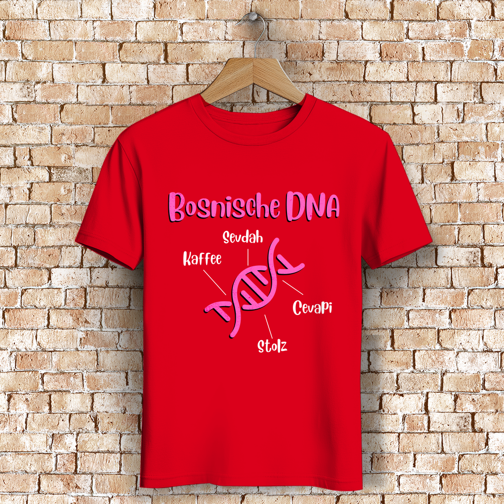 Bosnische DNA Herren Premium Bio T-Shirt