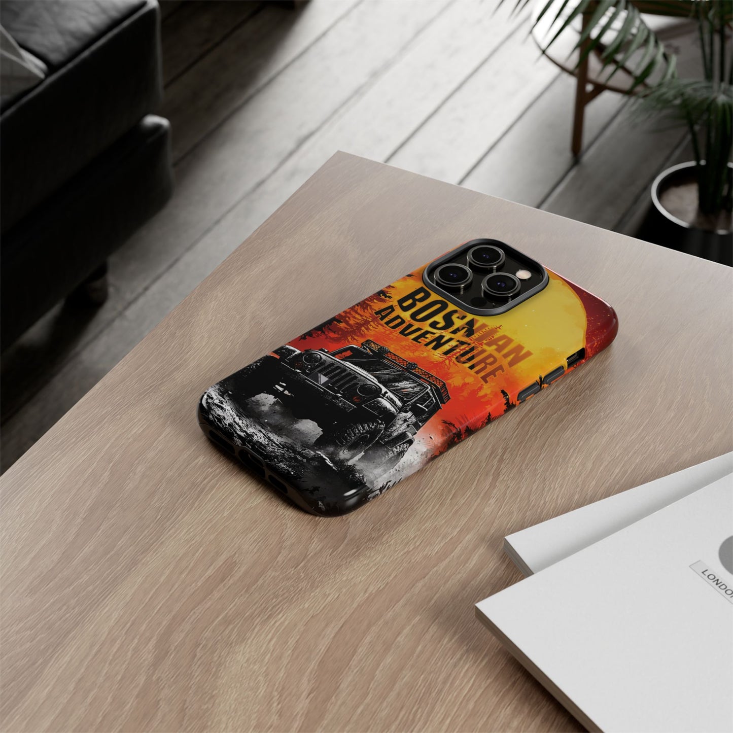 Bosnische Robuste Abenteuer-Hülle für das iPhone 16 & Samsung Galaxy Ultra