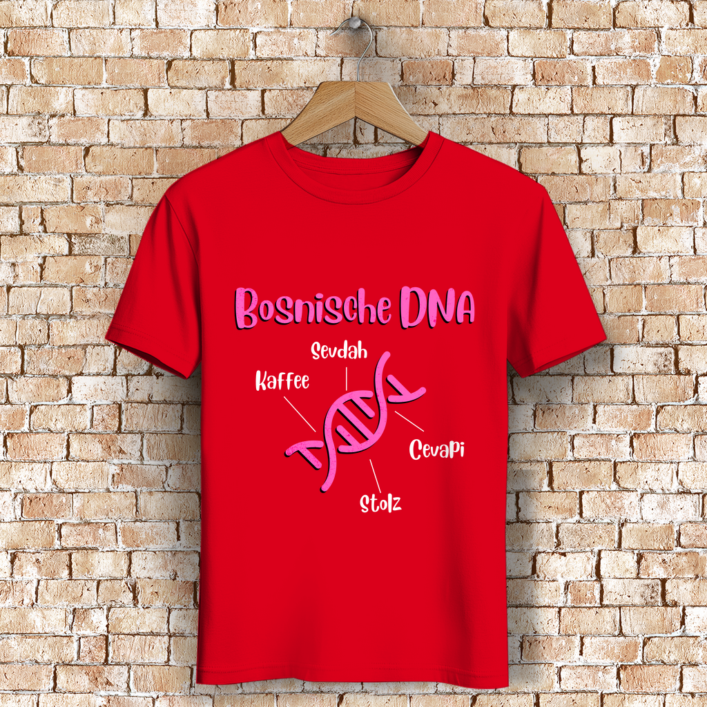 Bosnische DNA Herren Premium Bio T-Shirt