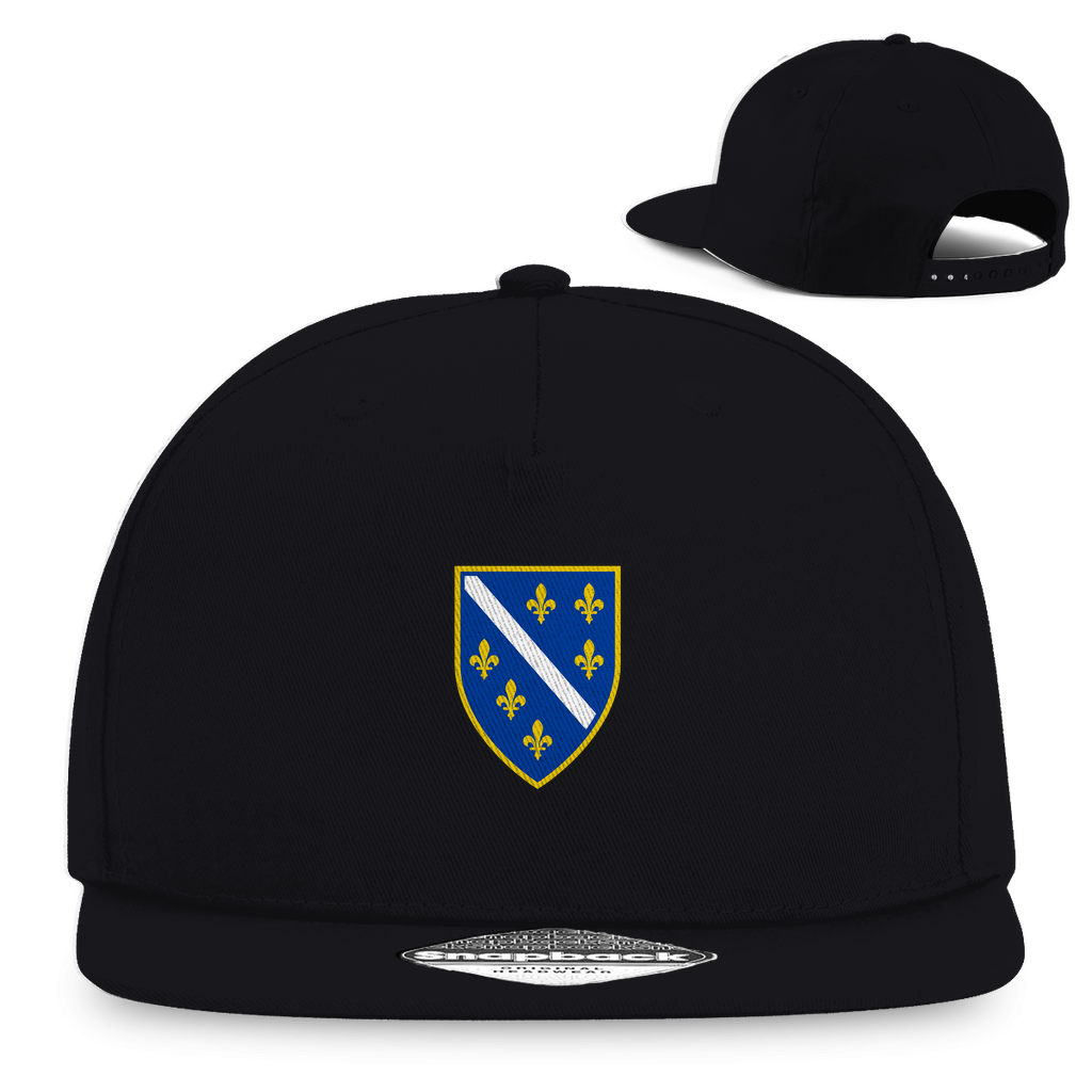 Snapback Rapper Cap Wappen von Bosnien
