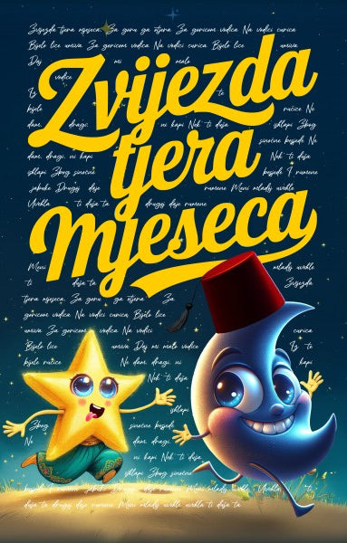 Zvijezda tjera mjeseca Strandtuch nach bosnischer Art