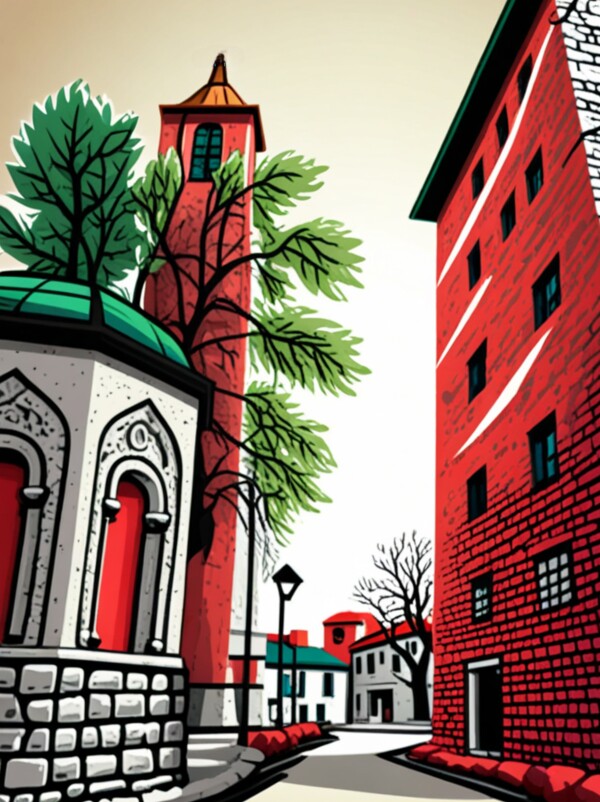 Klebeposter Bihac