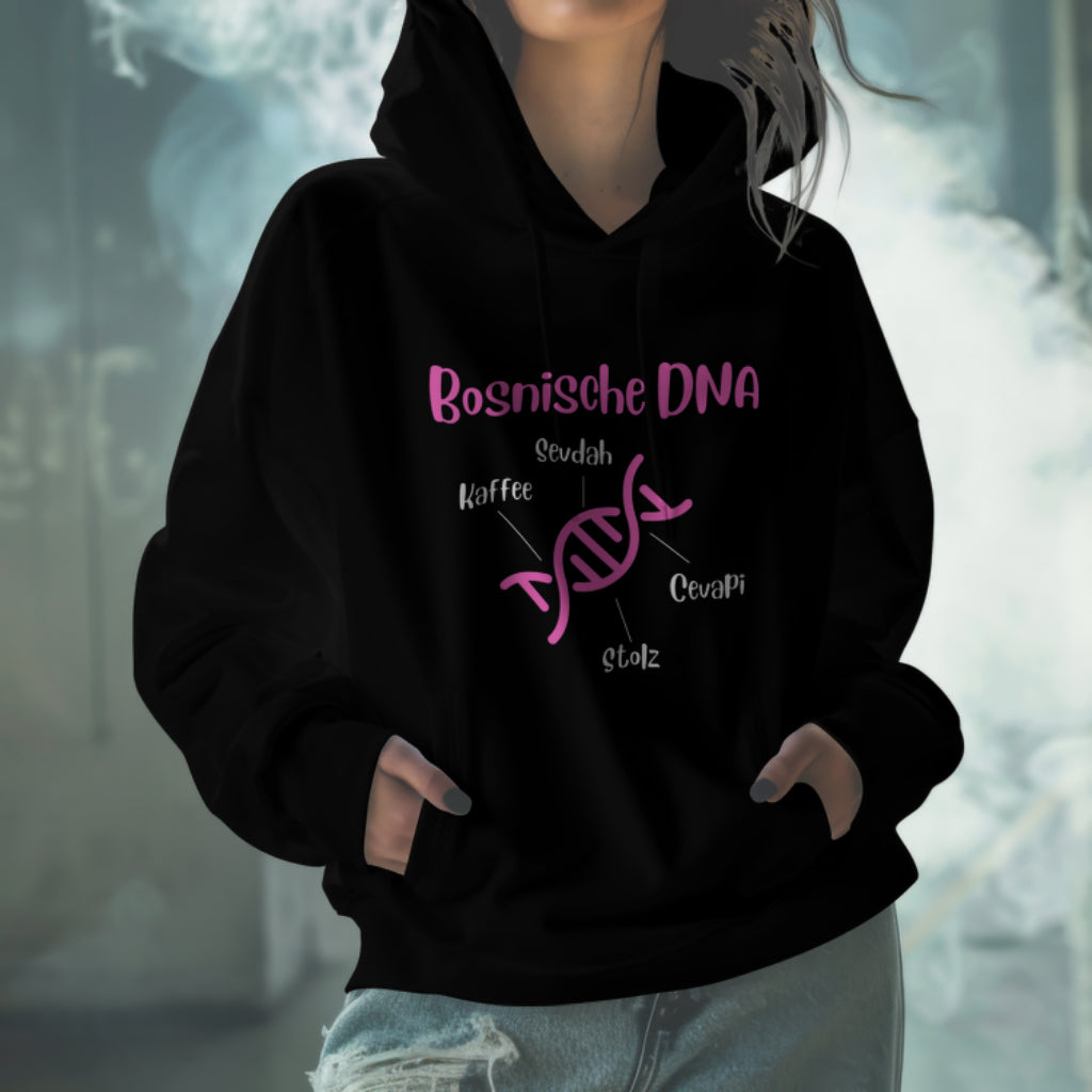 Bosnische DNA klassischer Herren Hoodie