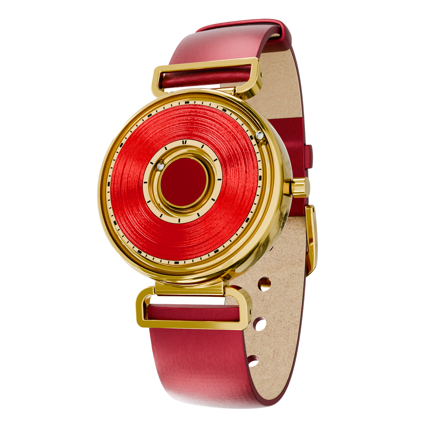 Damenuhr Bella Gold Red