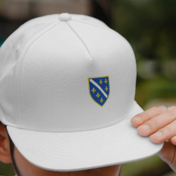 Snapback Rapper Cap Wappen von Bosnien