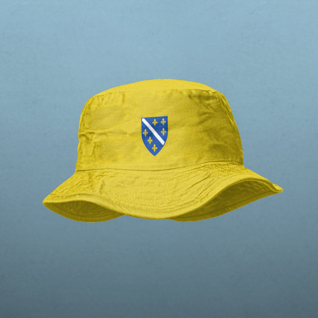 Baumwolle Fischerhut Wappen von Bosnien und Herzegowina