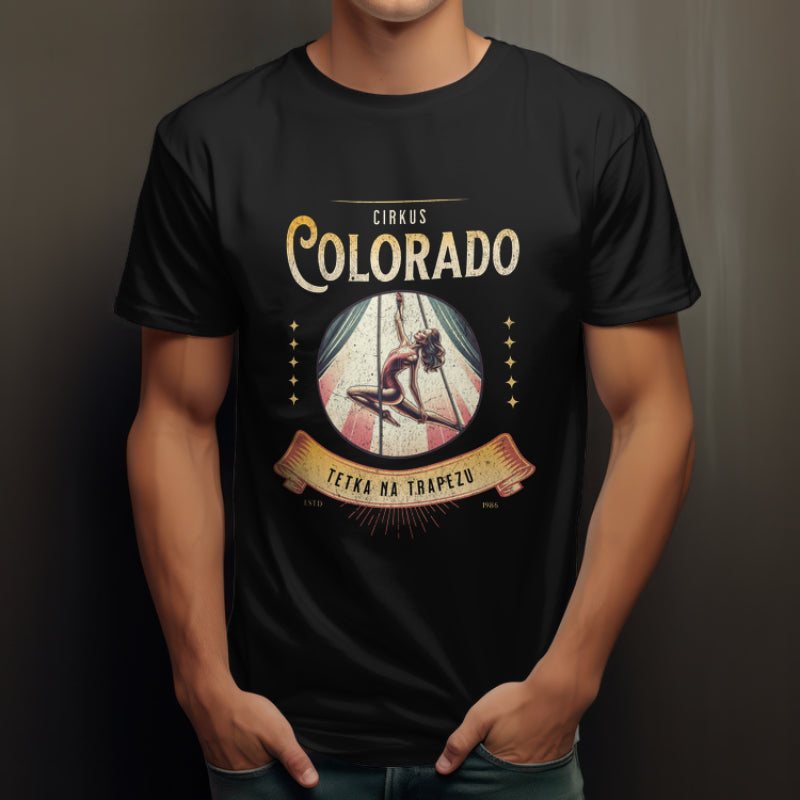 Circus Colorado Baumwolle Herren T-Shirt