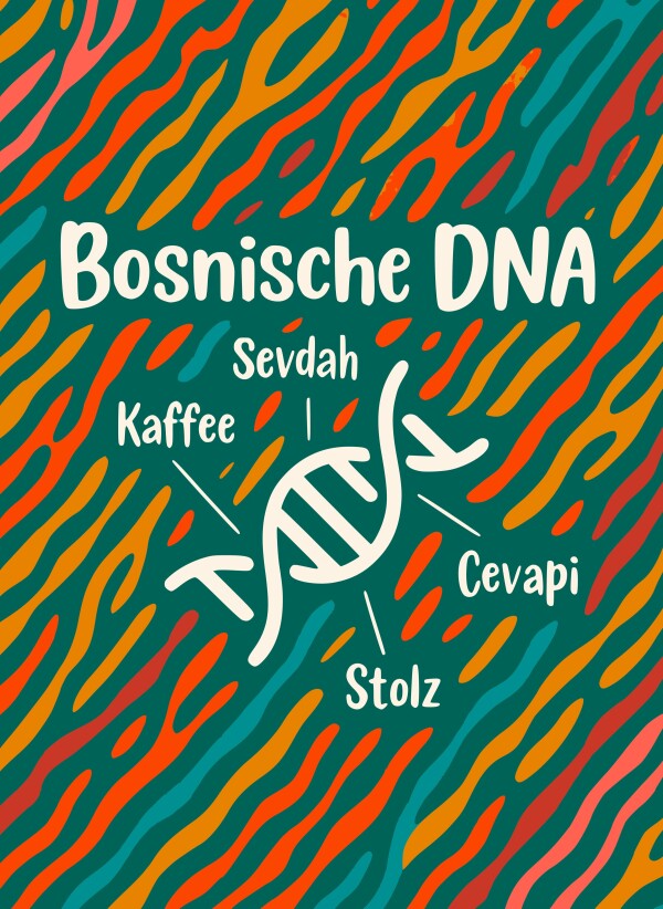 Bosnische DNA Premium Decke