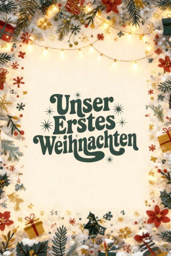 Weihnachten peronalisierte Premium Decke