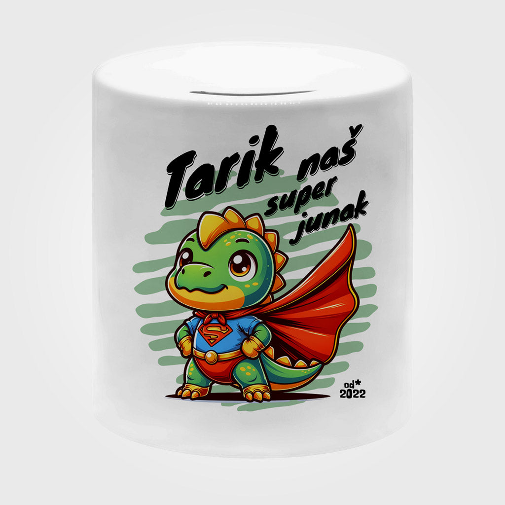 Personalisierte Kinder Gecko Spardose