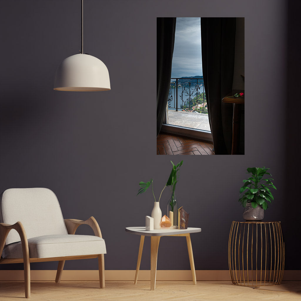 Klebeposter Comer See