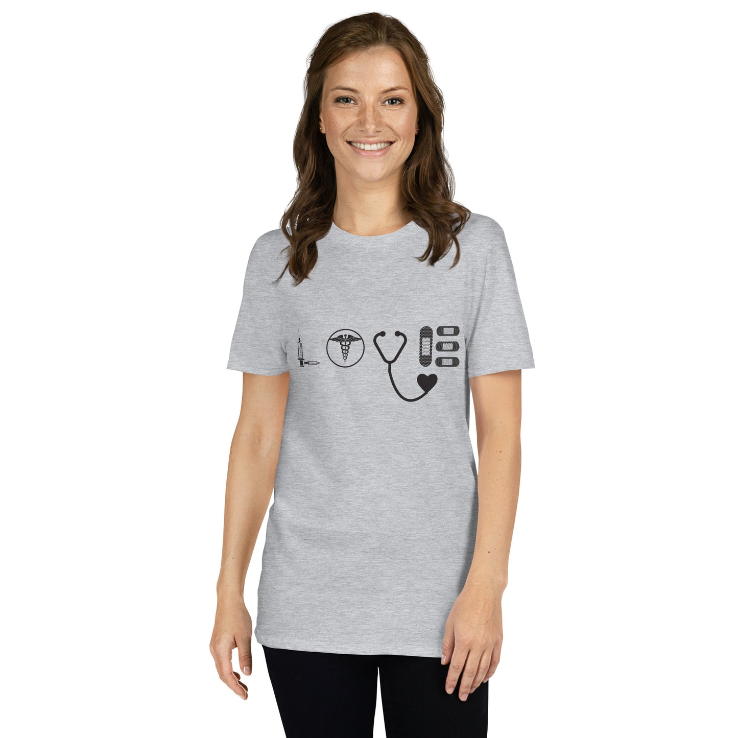 Krankenschwester lustiges Kurzarm-T-Shirt für Frauen