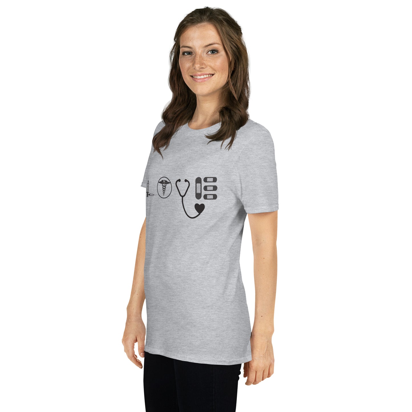 Krankenschwester lustiges Kurzarm-T-Shirt für Frauen