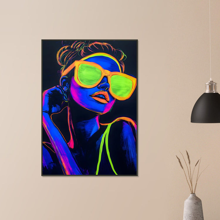 Poster mit Metallrahmen