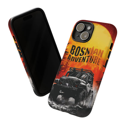 Bosnische Robuste Abenteuer-Hülle für das iPhone 16 & Samsung Galaxy Ultra
