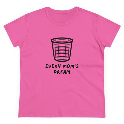 Der Traum jeder Mama mittelschweres Baumwoll-T-Shirt