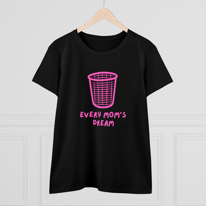 Der Traum jeder Mama mittelschweres Baumwoll-T-Shirt
