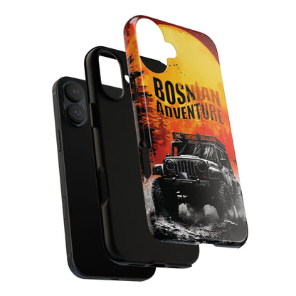 Bosnische Robuste Abenteuer-Hülle für das iPhone 16 & Samsung Galaxy Ultra