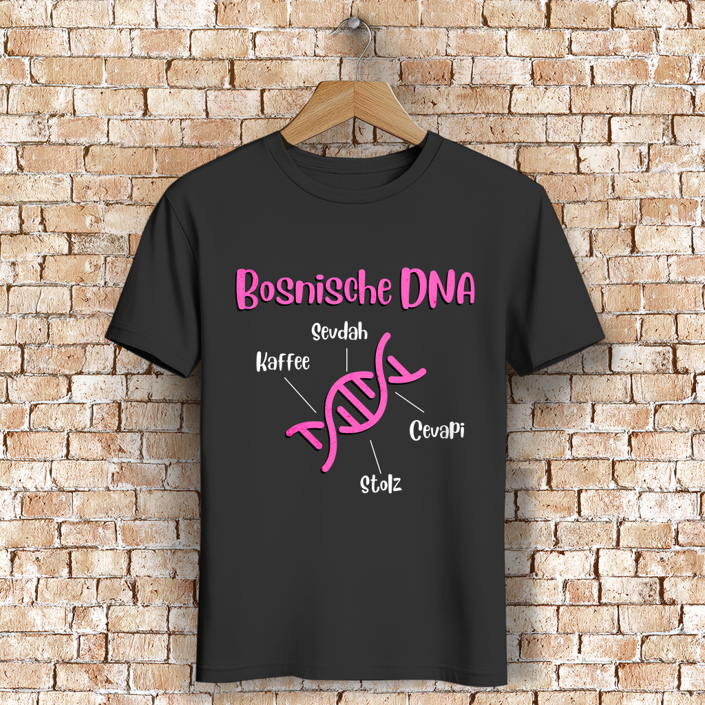 Bosnische DNA Herren Premium Bio T-Shirt