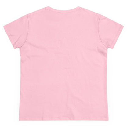 Damen Mittelschweres Baumwoll-T-Shirt im bosnischen Stil