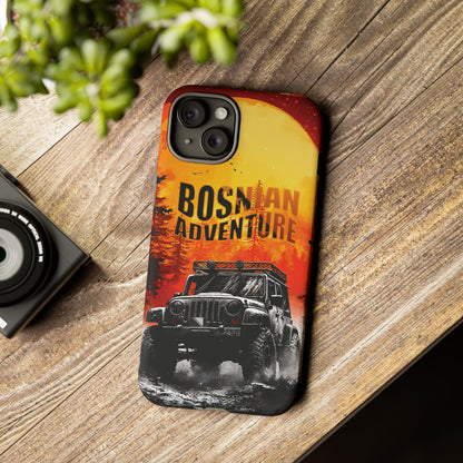 Bosnische Robuste Abenteuer-Hülle für das iPhone 16 & Samsung Galaxy Ultra