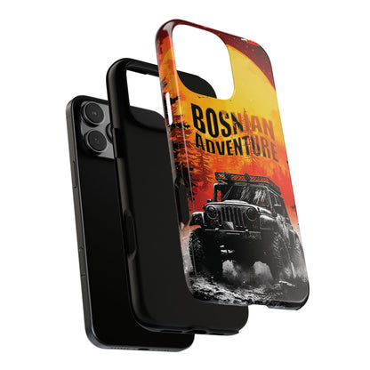 Bosnische Robuste Abenteuer-Hülle für das iPhone 16 & Samsung Galaxy Ultra