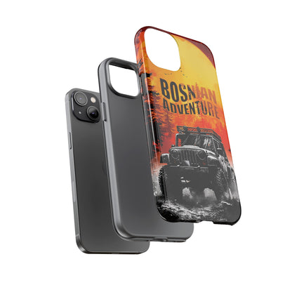 Bosnische Robuste Abenteuer-Hülle für das iPhone 16 & Samsung Galaxy Ultra