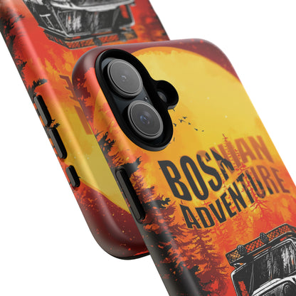 Bosnische Robuste Abenteuer-Hülle für das iPhone 16 & Samsung Galaxy Ultra
