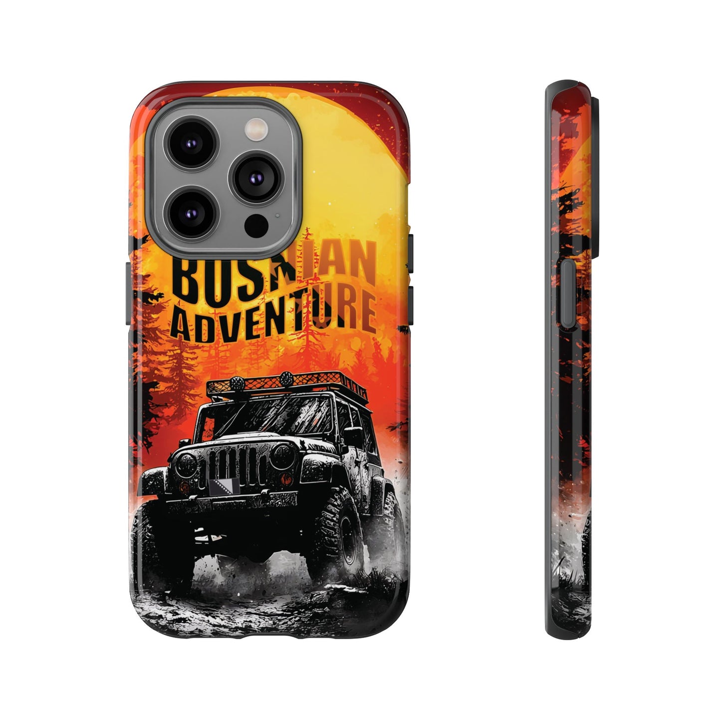 Bosnische Robuste Abenteuer-Hülle für das iPhone 16 & Samsung Galaxy Ultra