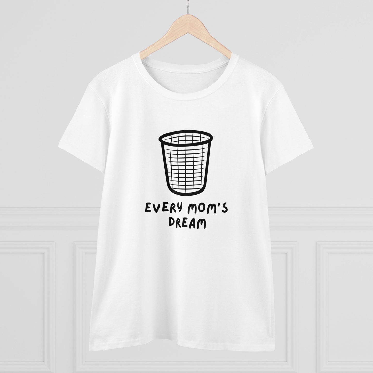 Der Traum jeder Mama mittelschweres Baumwoll-T-Shirt