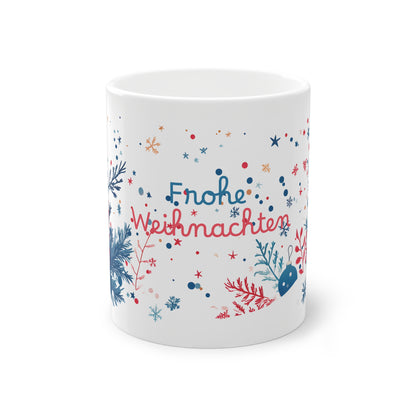 Frohe Weihnachten Tee und Kaffeebecher 0,33L