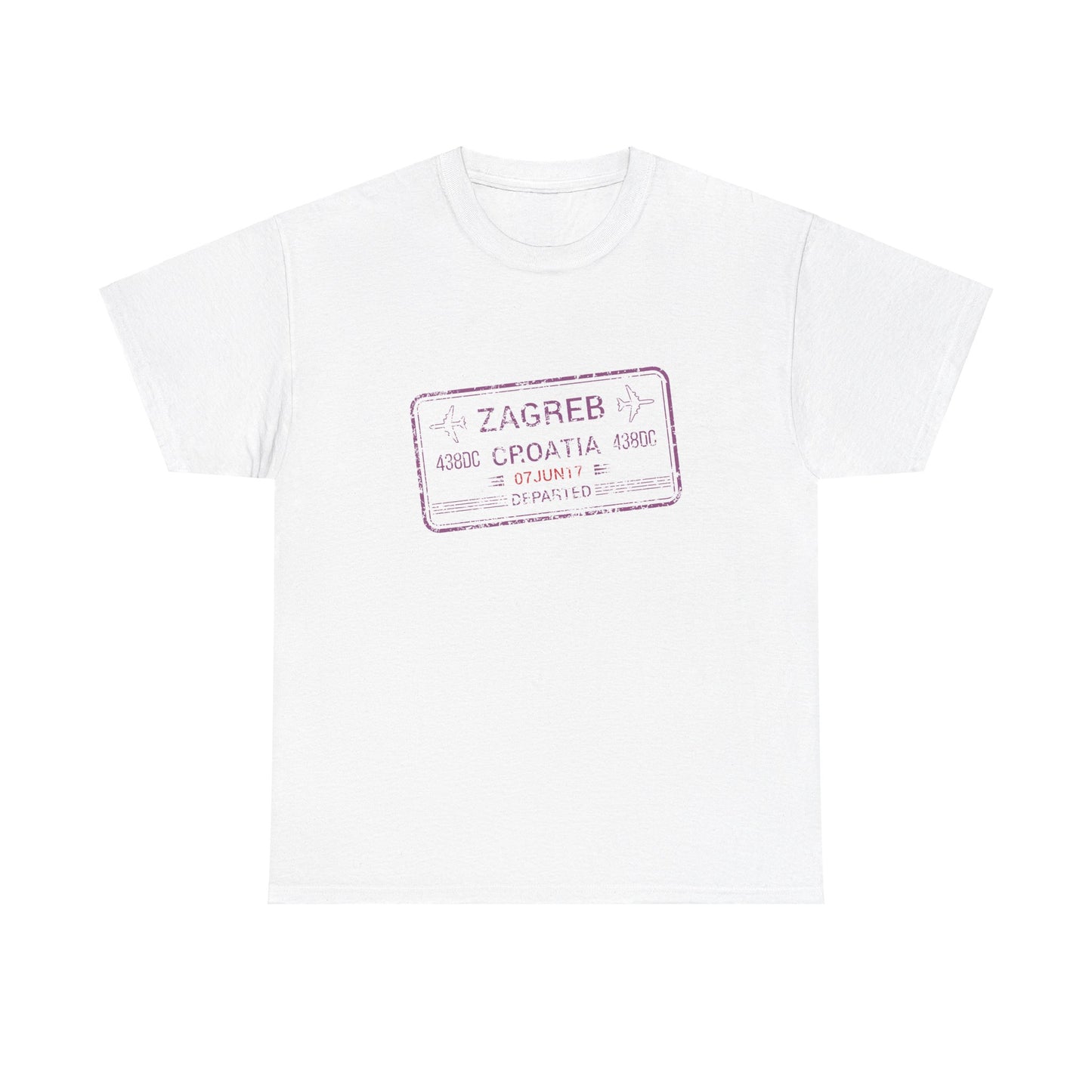 Zagreb T-Shirt aus 100 % Baumwolle