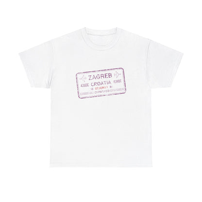 Zagreb T-Shirt aus 100 % Baumwolle