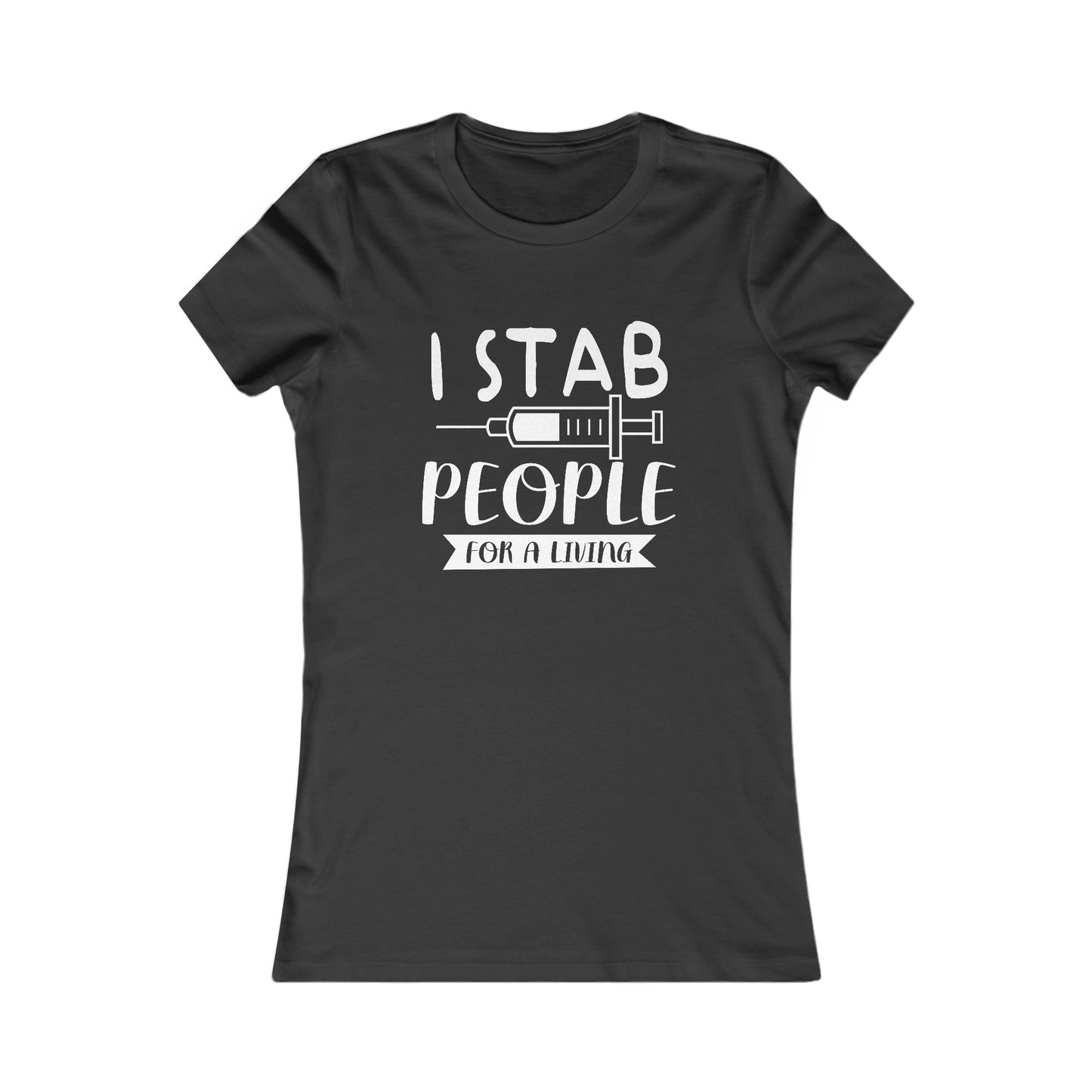 Krankenschwester Thema schlanke Passform Damen T-Shirt
