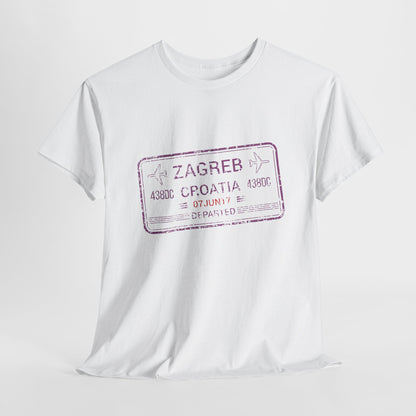 Zagreb T-Shirt aus 100 % Baumwolle