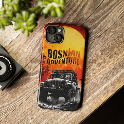 Bosnische Robuste Abenteuer-Hülle für das iPhone 16 & Samsung Galaxy Ultra