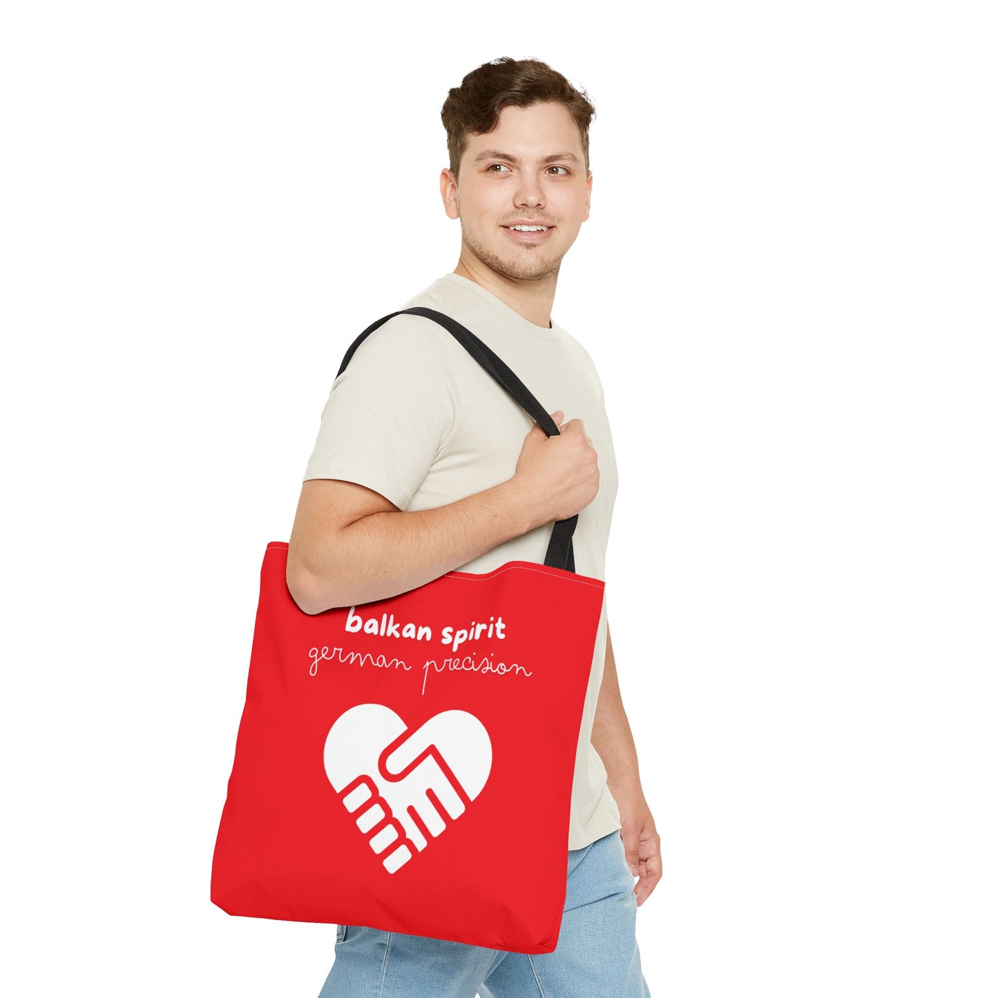Unisex-Tragetasche mit Balkan-Motiv