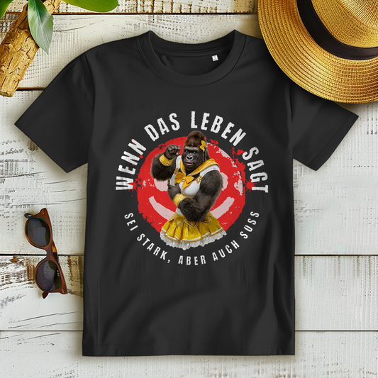 Gorilla Damen Premium Bio T-Shirt