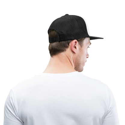 Baustelac Trucker-Kappe - Weiß/Schwarz